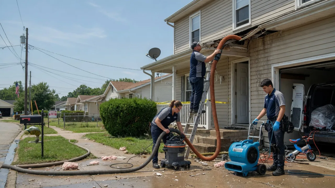 Water Damage Restoration in Mason, TN near me